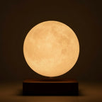 Floating 3D Moon Lamp – Magnetic Levitating LED Light